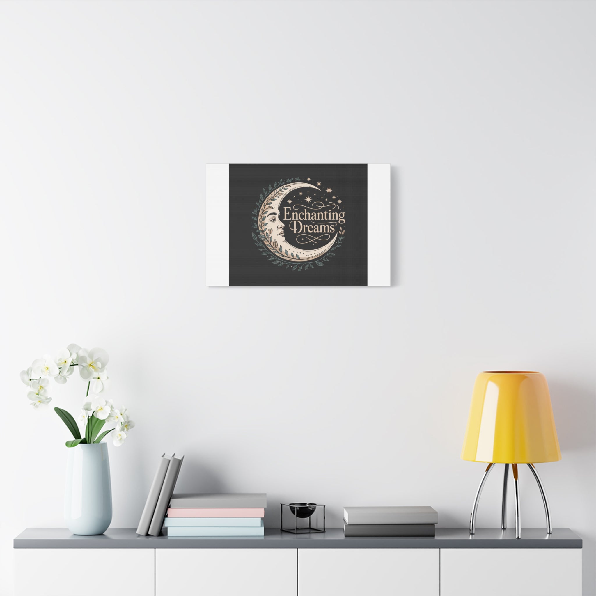 Enchanting Dreams Moon Canvas
