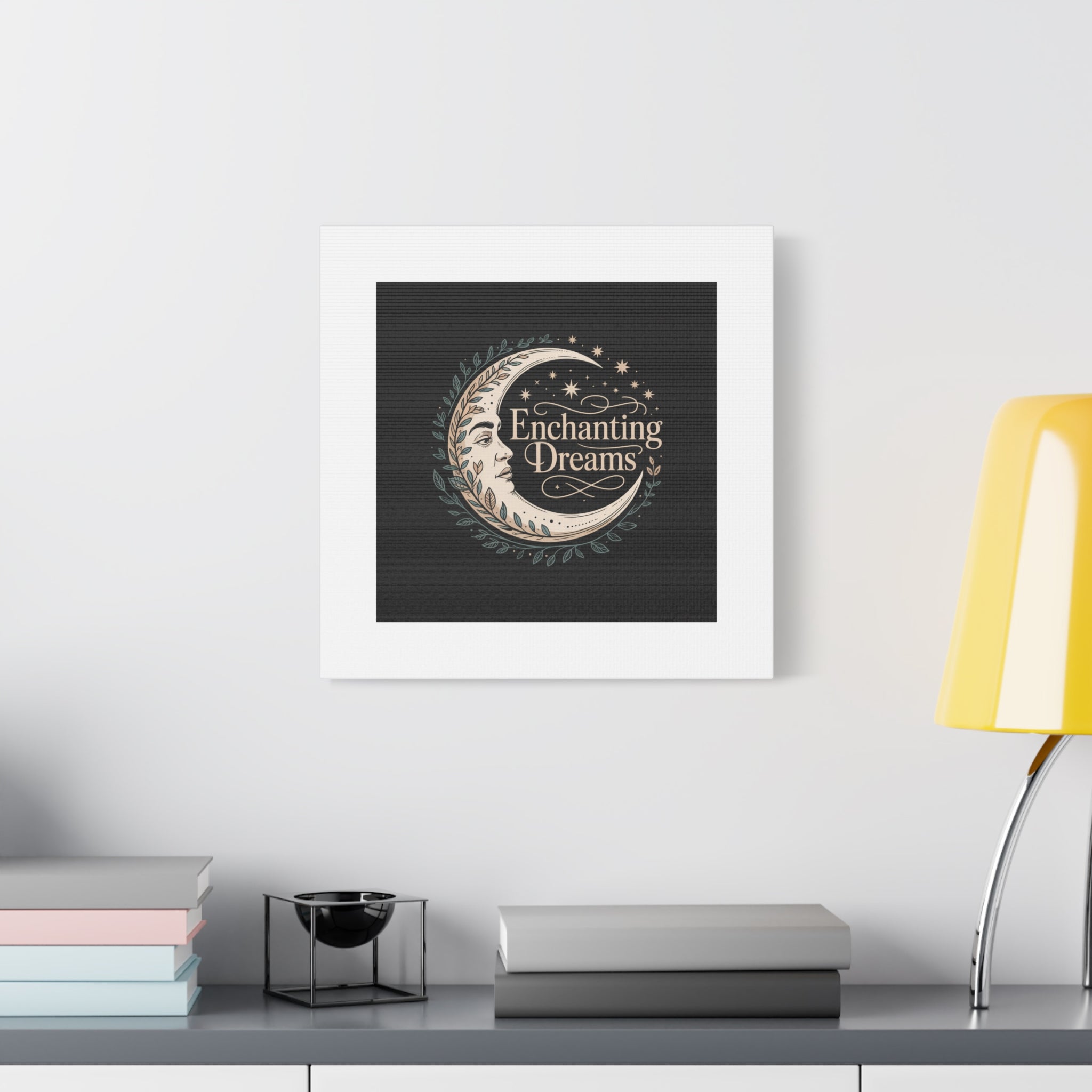 Enchanting Dreams Moon Canvas