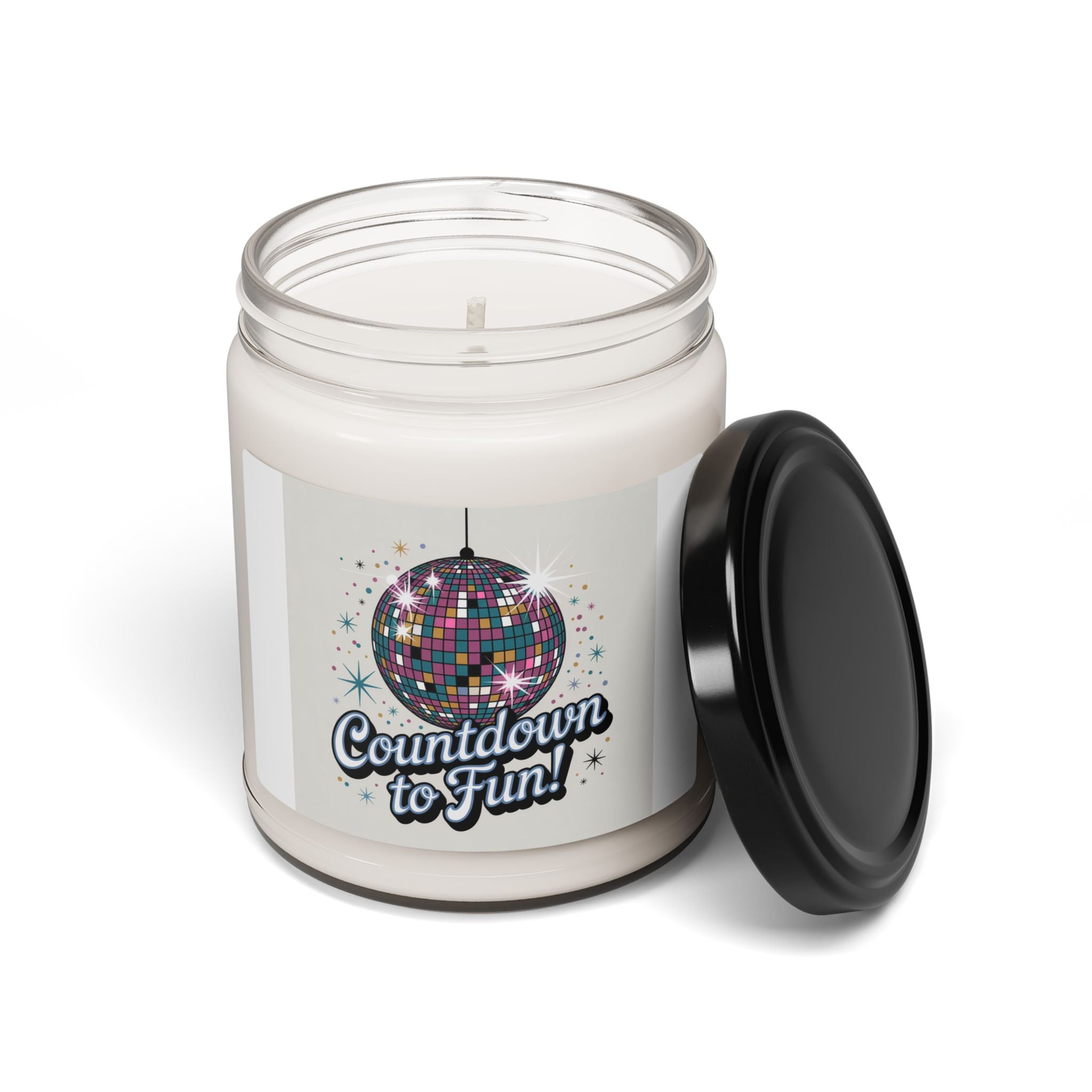 Disco Countdown to Fun! Scented Soy Candle (9 oz)