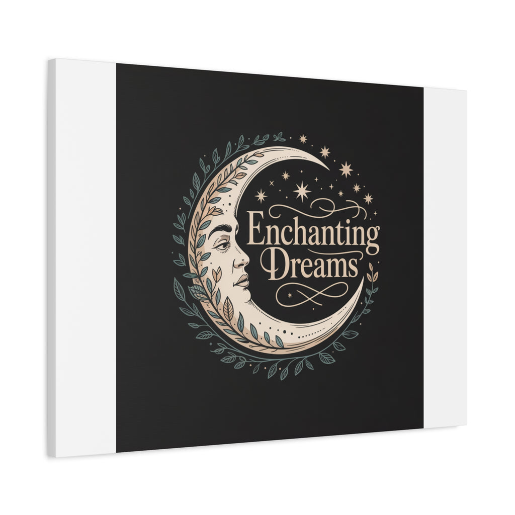 Enchanting Dreams Moon Canvas