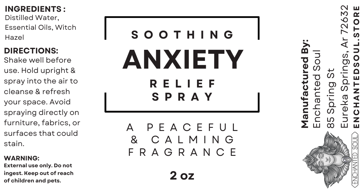 Anxiety Relief Room Spray